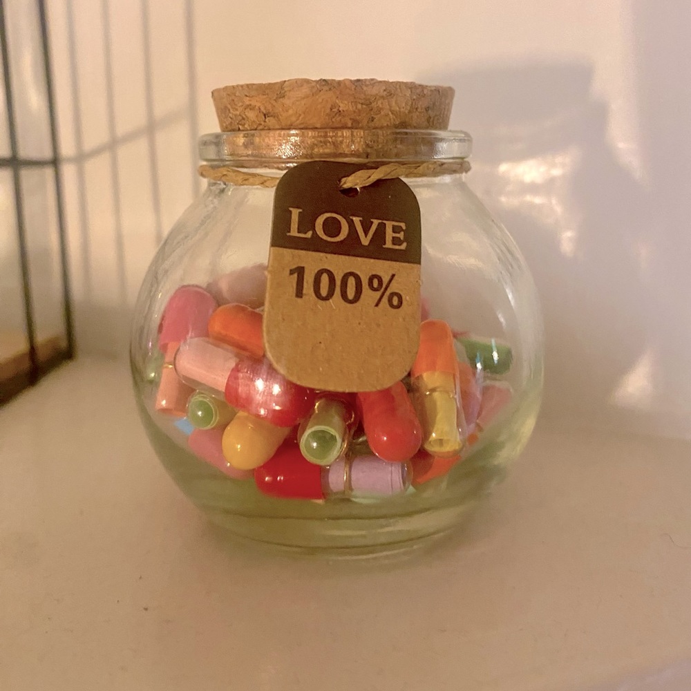 Novelty Jar of Pills gift